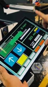 Painel de controle industrial